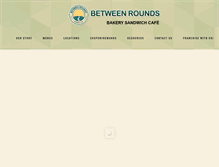 Tablet Screenshot of betweenroundsbagels.com